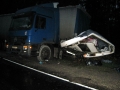 Микроавтобус и грузовик столкнулись на трассе М-29 «Кавказ»
