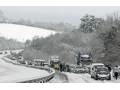 Ранние снегопады в Словакии стали причиной многочисленных автоаварий