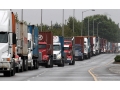 На латвийско-российской границе скопилось 400 грузовых автомобилей