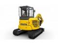 Komatsu анонсировала новый мини-экскаватор PC55MR-10