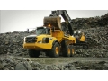 Стали известны подробности о флагманском самосвале Volvo A40G