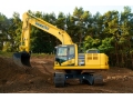 Komatsu выпускает экономичный гидравлический экскаватор PC290LC-11