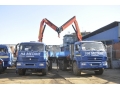 Новый КАМАЗ на метане с КМУ Palfinger PK 15500A