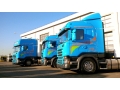 Тягачи Scania для перевозки сборных деревянных домов