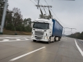 Scania готовит электрогрузовики с токоприемником