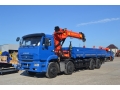 Бортовой автомобиль КАМАЗ 65201 с КМУ Palfinger Inman IT 180