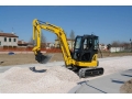 Komatsu PC45MR-5 и PC55MR5 - новые компактные экскаваторы